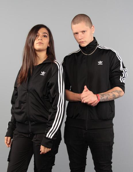 En el nombre detección Uluru Chaqueta Chandal Adidas FIREBIRD TT - Negro