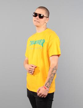 Camiseta Thrasher SKATE MAG - Gold