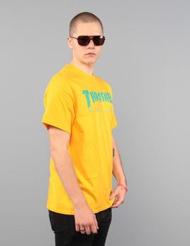 Camiseta Thrasher SKATE MAG - Gold