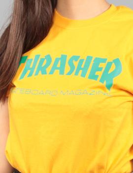 Camiseta Thrasher SKATE MAG - Gold