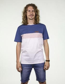 Camiseta Hydroponic BAND SS TEE blue-rose-white