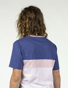 Camiseta Hydroponic BAND SS TEE blue-rose-white