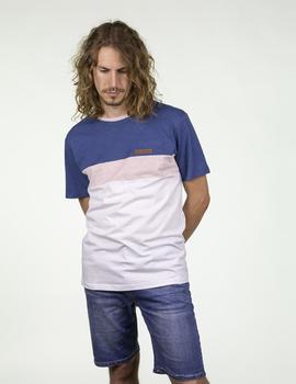 Camiseta Hydroponic BAND SS TEE blue-rose-white