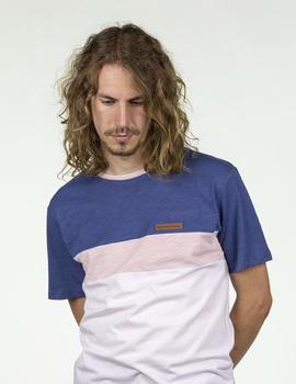 Camiseta Hydroponic BAND SS TEE blue-rose-white