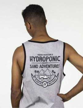 SAND RIDER TANK TEE heather grey