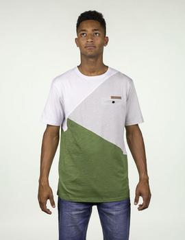 Camiseta Hydroponic VORTEX SS TEE white-pearl-green