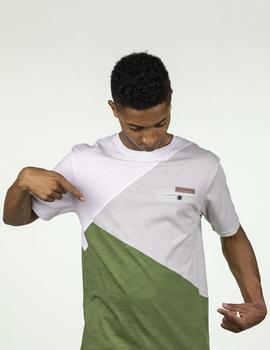 Camiseta Hydroponic VORTEX SS TEE white-pearl-green