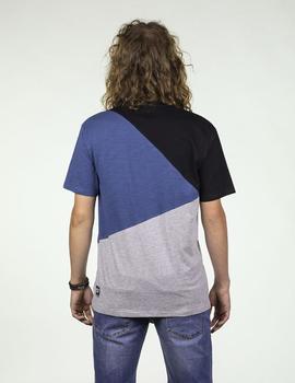 Camiseta Hydroponic VORTEX SS TEE black-blue-hgrey