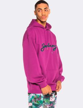 Sudadera Capucha Grimey ACKNOWLEDGE - Morado