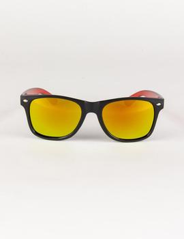Gafas Hydroponic EW WILTON Black / Clear Red + Orange Mirror