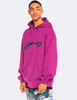 Sudadera Capucha Grimey ACKNOWLEDGE - Morado