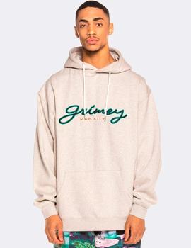 Sudadera Capucha Grimey ACKNOWLEDGE - Gris Vigoré