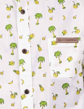 Camisa Hydroponic ISLAND SHIRT natural white ex