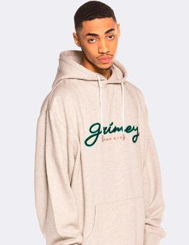 Sudadera Capucha Grimey ACKNOWLEDGE - Gris Vigoré