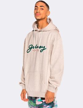 Sudadera Capucha Grimey ACKNOWLEDGE - Gris Vigoré