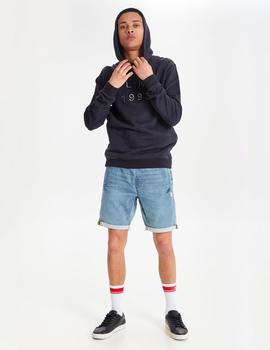 Bermuda Blend  DENIM JOGG SHORTS - DENIM MIDDLE BLUE