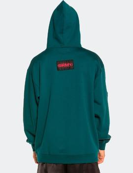 Sudadera Capucha Grimey YANGA - Verde